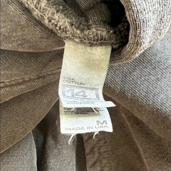 Los Angeles Apparel Vintage Black Hoodie Size M - Picture 3 of 3